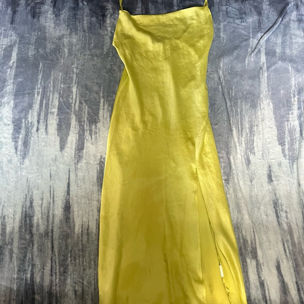 Chic Yellow Maxi Dress